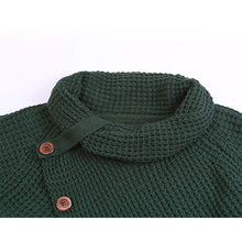 Ladda upp bild till gallerivisning, Irregular Ladies High Collar Sweater