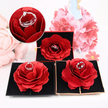 Ladda upp bild till gallerivisning, 3D Rose Ring Box