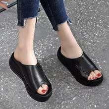 Ladda upp bild till gallerivisning, Nya tjockbottnade fiskmunstofflor