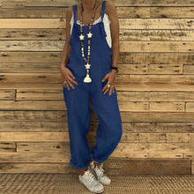 Ladda upp bild till gallerivisning, Casual enfärgad jumpsuit
