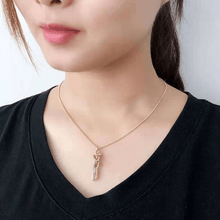 Ladda upp bild till gallerivisning, Lyckligtvis att ha dig - Kram Halsband