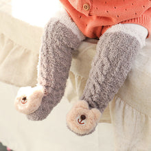Ladda upp bild till gallerivisning, Baby Vinter Fluffy Fuzzy Slipper Sockor