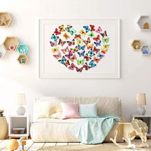 Ladda upp bild till gallerivisning, 3D LED Butterfly Decoration Night Light