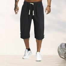 Ladda upp bild till gallerivisning, Fempunktsshorts i bomull och linne