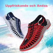 Ladda upp bild till gallerivisning, Utomhus vävda andas sandaler