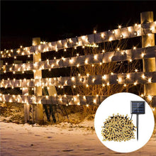 Ladda upp bild till gallerivisning, 100 LED solcellsdrivna ljusslingor