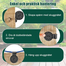 Ladda upp bild till gallerivisning, Krokar för solskyddsnät