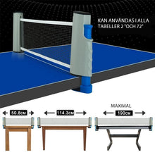 Ladda upp bild till gallerivisning, Infällbart Bordtennisnät