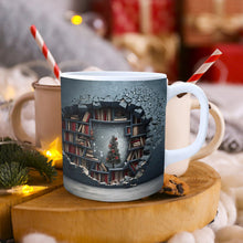 Ladda upp bild till gallerivisning, 3D bokhylla kaffemugg