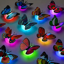 Ladda upp bild till gallerivisning, 3D LED Butterfly Decoration Night Light