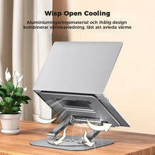 Ladda upp bild till gallerivisning, Roterande bärbar datorhållare i aluminiumlegering
