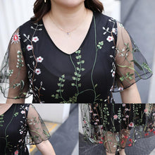 Ladda upp bild till gallerivisning, Blommig KlÀnning | Plus size