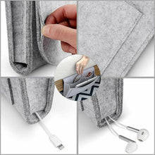 Ladda upp bild till gallerivisning, Förvaringsväska av filt för soffa och sängkant