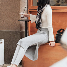Ladda upp bild till gallerivisning, Vinter Leggings i Termisk Fleece med Kjol