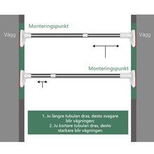 Ladda upp bild till gallerivisning, Teleskopstång för klädhängare