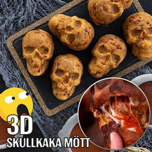 Ladda upp bild till gallerivisning, 3D skalle kakform