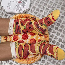 Ladda upp bild till gallerivisning, Box med 4-par Personliga Kreativa Pizza-strumpor