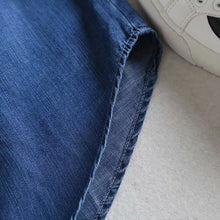 Ladda upp bild till gallerivisning, Pocket Long Sleeve Denim Shirt