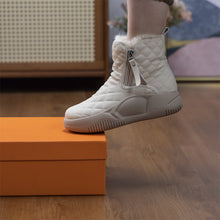 Ladda upp bild till gallerivisning, Varma snöstövlar med tjock sula för kvinnor