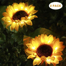 Ladda upp bild till gallerivisning, Solar Sunflower Light, 2 st