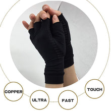 Ladda upp bild till gallerivisning, Copper Arthritis Compression Gloves Updated Version, 1 Pair
