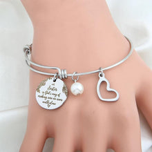 Ladda upp bild till gallerivisning, Förlängningsbar Syster Charm Armband