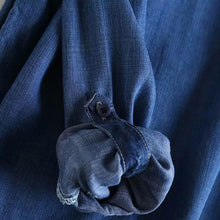 Ladda upp bild till gallerivisning, Pocket Long Sleeve Denim Shirt