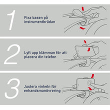 Ladda upp bild till gallerivisning, Telefonhållare Bil (360 grader)