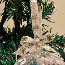 Ladda upp bild till gallerivisning, Julgransdekoration genomskinlig boll
