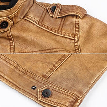 Ladda upp bild till gallerivisning, Rodeo skinnjacka i vintagestil