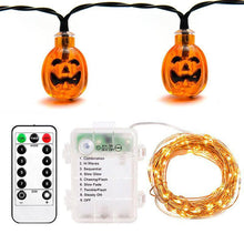 Ladda upp bild till gallerivisning, Sträng Ljus för Halloween Pumpa
