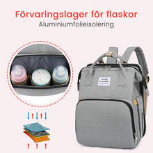 Ladda upp bild till gallerivisning, Allt-i-ett ryggsäck för barnblöjor
