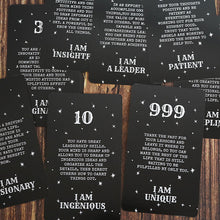 Ladda upp bild till gallerivisning, Ängelnummermeddelanden och bekräftelse Oracle Deck