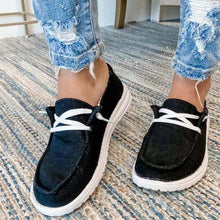 Ladda upp bild till gallerivisning, Sneakers i canvas för kvinnor