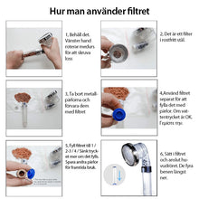 Ladda upp bild till gallerivisning, Duschmunstycke med olika funktioner