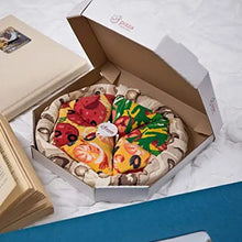 Ladda upp bild till gallerivisning, Box med 4-par Personliga Kreativa Pizza-strumpor