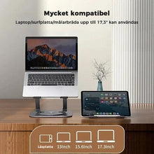 Ladda upp bild till gallerivisning, Roterande bärbar datorhållare i aluminiumlegering