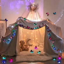 Ladda upp bild till gallerivisning, 3D LED Butterfly Decoration Night Light