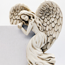 Ladda upp bild till gallerivisning, Ängelvingar skulptur för dörr ram