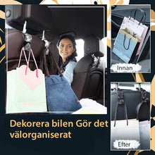 Ladda upp bild till gallerivisning, Multifunktionella krokar i baksätet