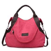 Ladda upp bild till gallerivisning, Kvinnors casual tote handväska med stor kapacitet