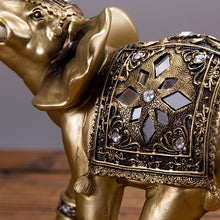 Ladda upp bild till gallerivisning, Gyllene Elefant Prydnad