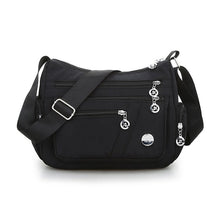 Ladda upp bild till gallerivisning, Axelremsväska Med Flera Fickor