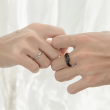 Ladda upp bild till gallerivisning, Angel And Demon Couple Ring