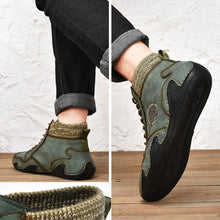 Ladda upp bild till gallerivisning, Mode läder stövlarcasual skor