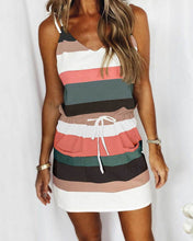 Ladda upp bild till gallerivisning, Randig sommarklänning