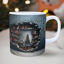 Ladda upp bild till gallerivisning, 3D bokhylla kaffemugg