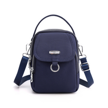 Ladda upp bild till gallerivisning, Lätt vattentät crossbody-väska med flera fickor