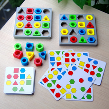 Ladda upp bild till gallerivisning, Formmatchning och fÀrgsensoriskt pedagogiskt spel