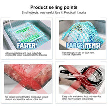 Ladda upp bild till gallerivisning, MatlagningsnÀt med sugproppar | Tina mat snabbare